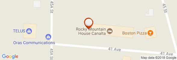 horaires Hôtel Rocky Mountain House