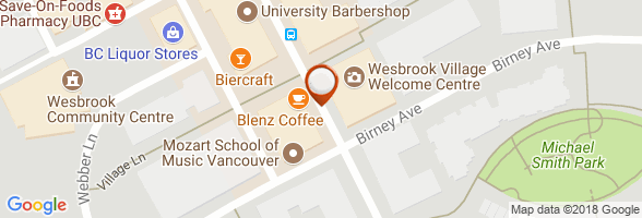 horaires Bar café Vancouver
