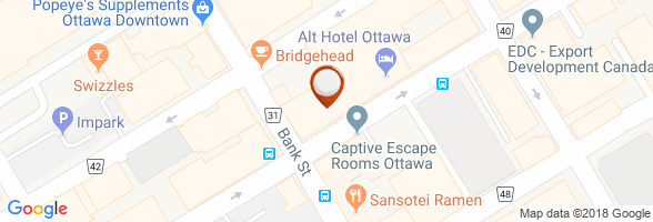 horaires Bar café Ottawa