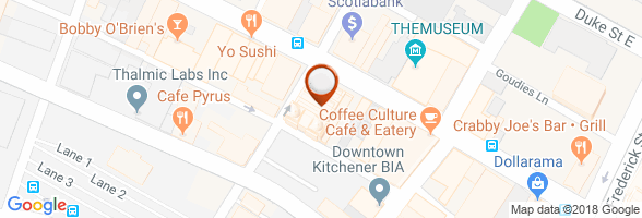 horaires Bar café Kitchener