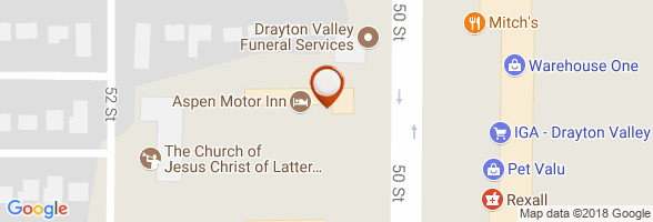 horaires Hôtel Drayton Valley