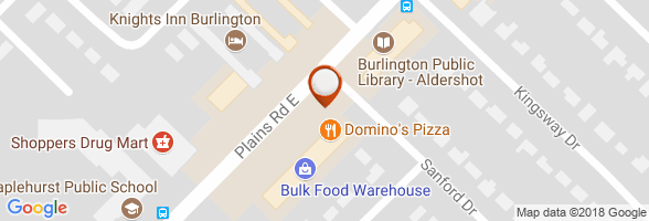 horaires Pizzeria Burlington