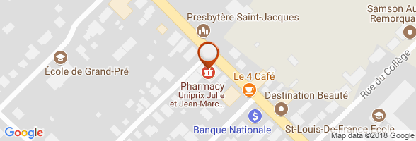 horaires Pharmacie St-Jacques