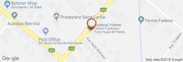horaires Pompe funèbre Saint-Cyrille-De-Wendover